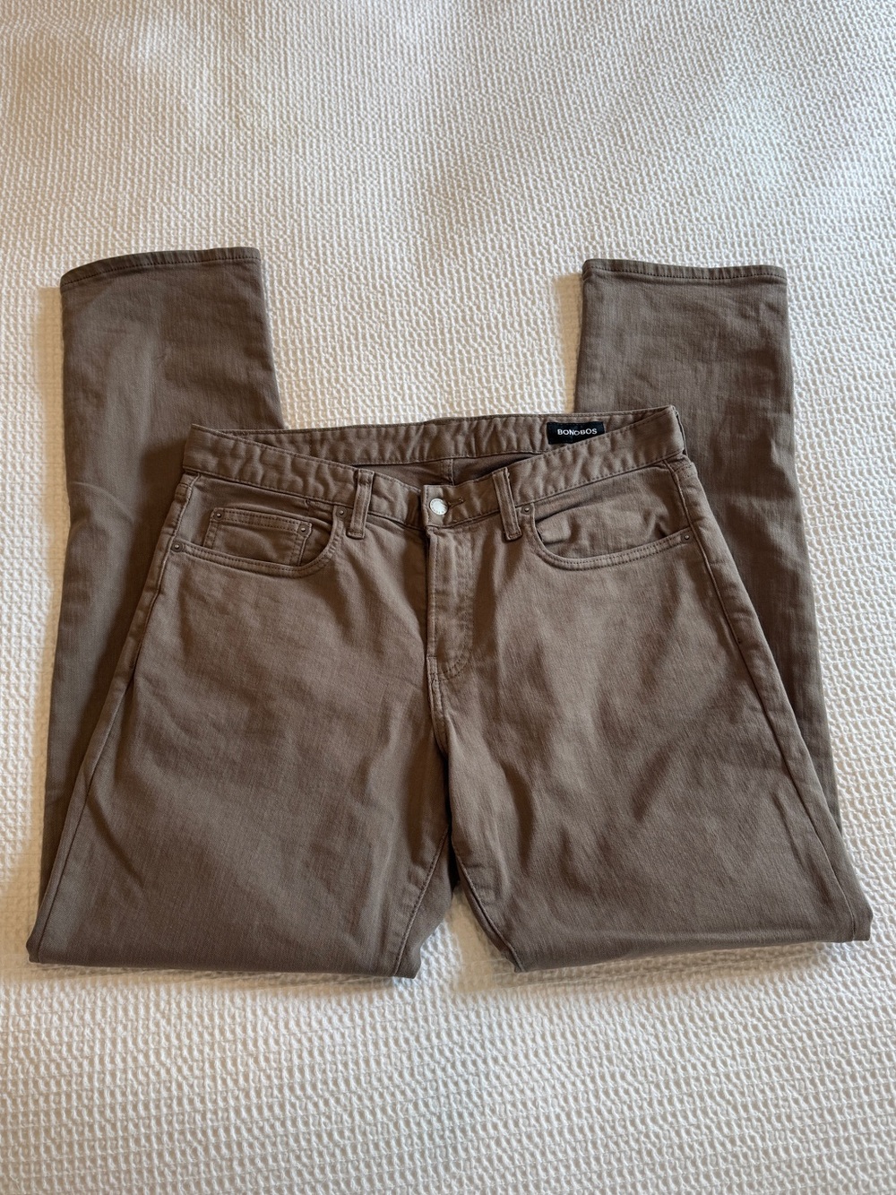 Bonobos Men's Brown Slim Jeans